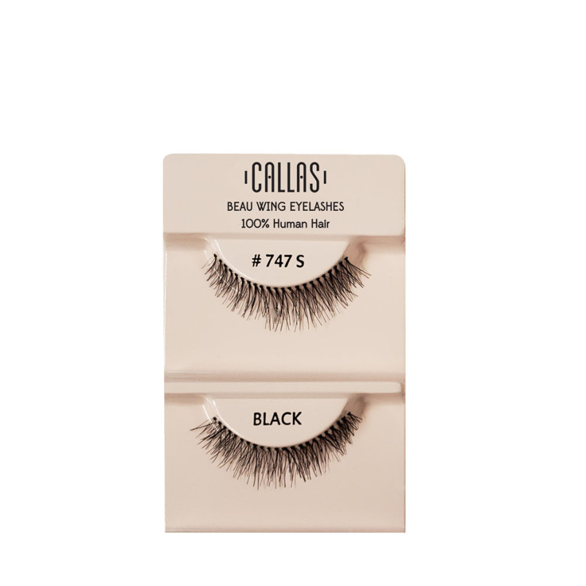 Callas Beau Wing Eyelashes #747 S (1 pair x Minimum 12 sets)